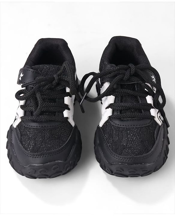 Cute Walk by Babyhug Velcro Closure with Floral Design Sneaker Shoes - Pink