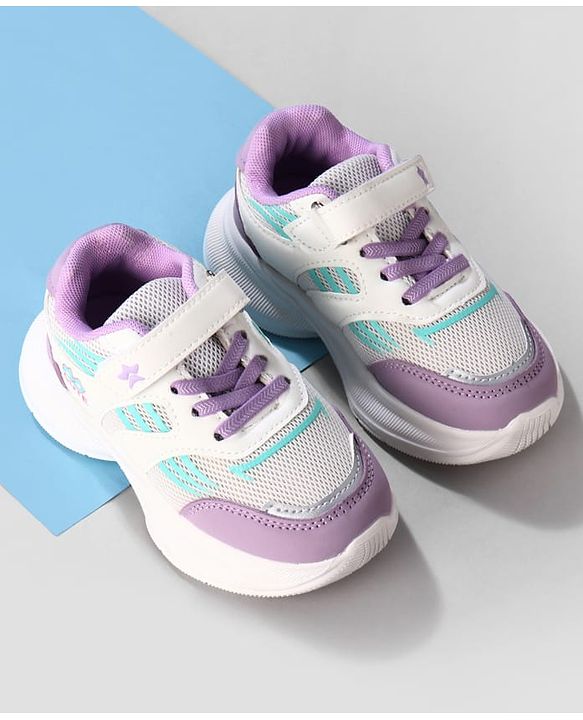Cute Walk by Babyhug Closure Sneakers with Cute Print - Pink