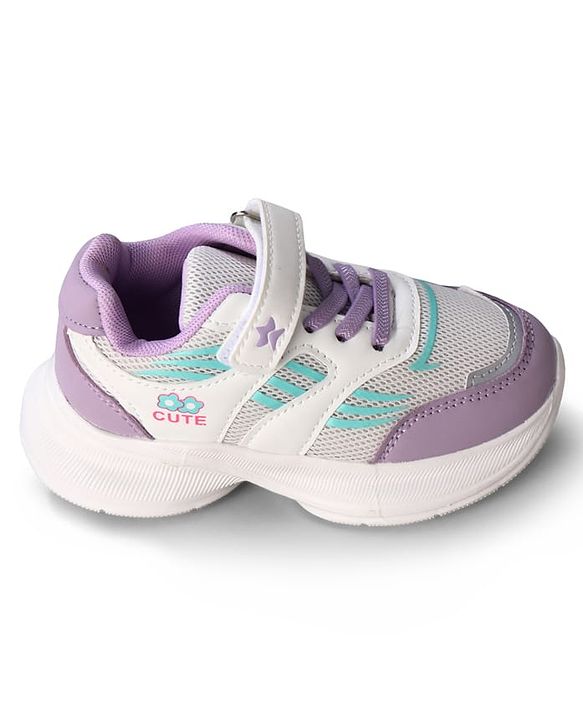 Cute Walk by Babyhug Closure Sneakers with Cute Print - Pink