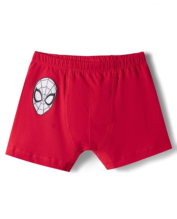 Pine Kids Marvel Single Jersey Knit Trunks with Spider-Man Graphics Pack of 3 - Multicolor