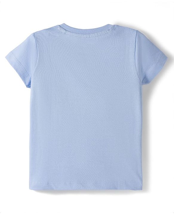 Babyhug Disney Single Jersey Knit Half Sleeves T-Shirt & Shorts Night Suit With Minnie Mouse Graphics - Multicolor