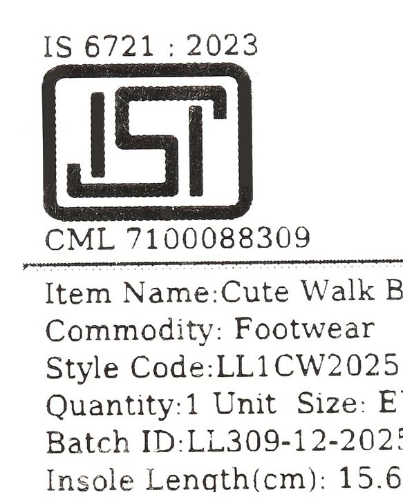 Cute Walk by Babyhug Velcro Closure Sandals with Applique -  Black