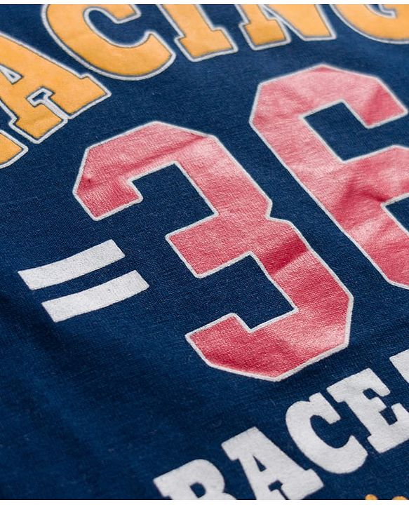 Babyhug 100% Cotton Knit Half Sleeves Race Theme Printed T-Shirt - Multicolour