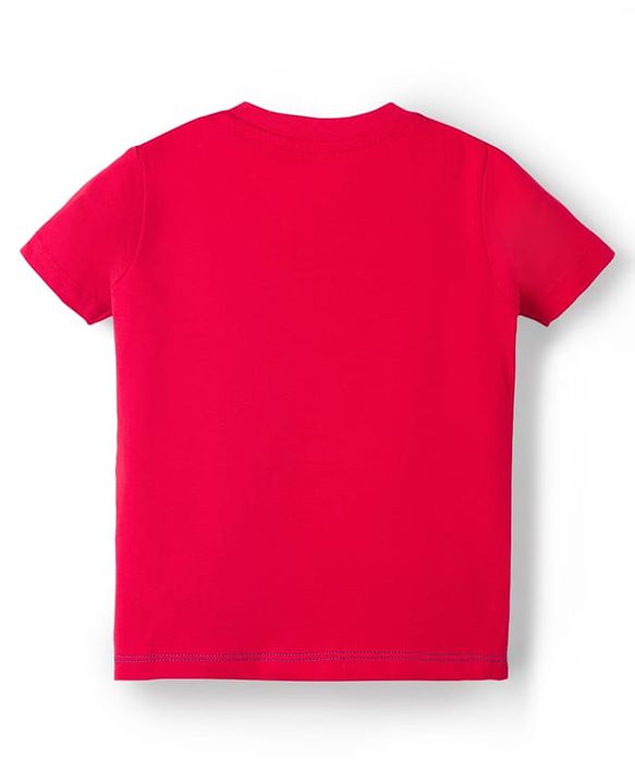 Babyhug 100% Cotton Knit Half Sleeves Cut N Sew T-Shirt - Multicolour
