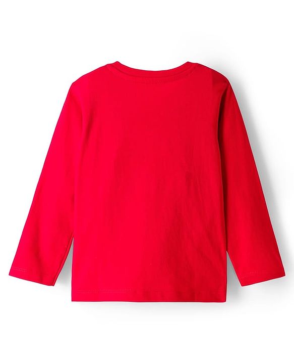 Babyhug Cotton Knit Full Sleeves Striped & Printed T-Shirts Pack of 3 - Multicolor