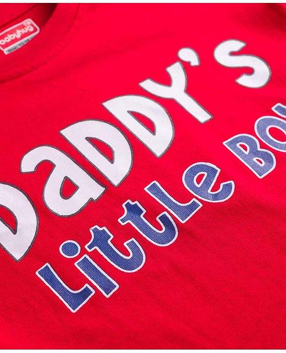 Babyhug Cotton Knit Full Sleeves Striped & Printed T-Shirts Pack of 3 - Multicolor