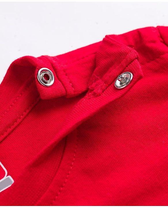 Babyhug Cotton Knit Full Sleeves Striped & Printed T-Shirts Pack of 3 - Multicolor