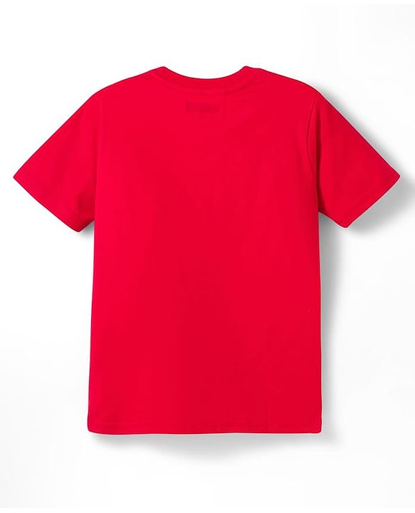 Pine Kids Cotton Knit Half Sleeves Text Printed T-Shirts Pack Of 5 - Multicolour