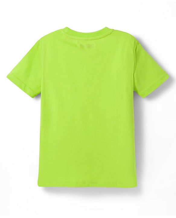 Pine Kids Cotton Knit Half Sleeves Text Printed T-Shirts Pack Of 5 - Multicolour
