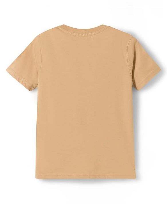 Pine Kids Cotton Knit Half Sleeves Beach Theme & Text Printed T-Shirts Pack Of 5 - Multicolour