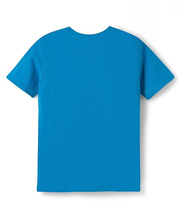 Pine Kids Cotton Knit Half Sleeves Beach Theme & Text Printed T-Shirts Pack Of 5 - Multicolour