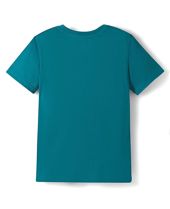 Pine Kids Cotton Knit Half Sleeves Sports Theme & Text Printed T-Shirts Pack Of 5 - Multicolour