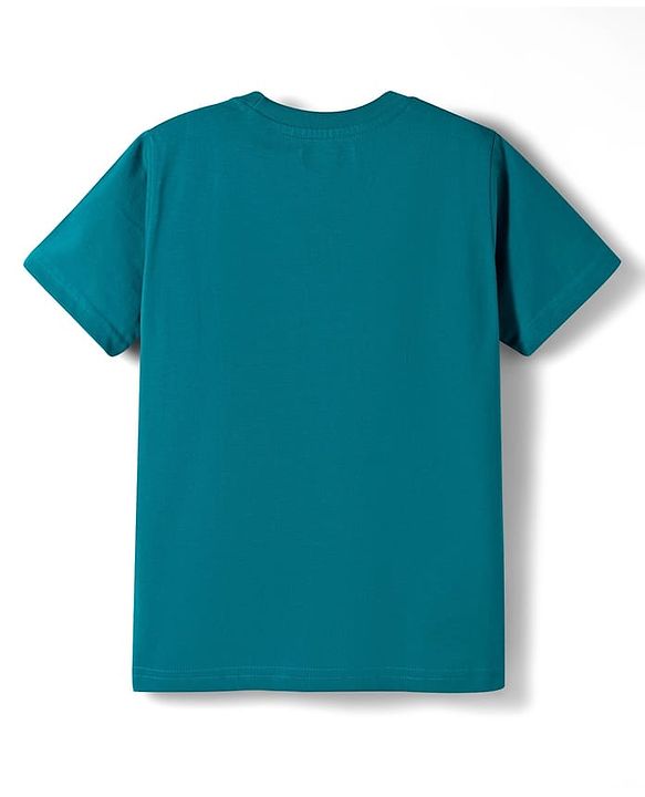 Pine Kids Cotton Knit Half Sleeves Tiger & Text Printed T-Shirts Pack Of 5 - Multicolour