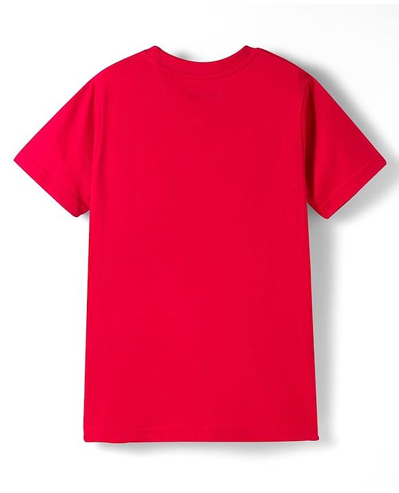 Pine Kids Cotton Knit Half Sleeves Tiger & Text Printed T-Shirts Pack Of 5 - Multicolour