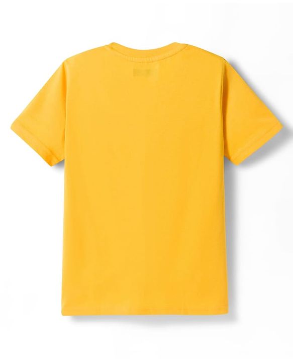 Pine Kids Cotton Knit Half Sleeves beach Theme & Text Printed T-Shirts Pack Of 5 - Multicolour