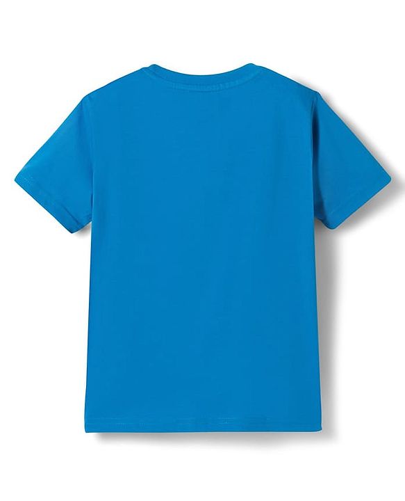 Pine Kids Cotton Knit Half Sleeves beach Theme & Text Printed T-Shirts Pack Of 5 - Multicolour