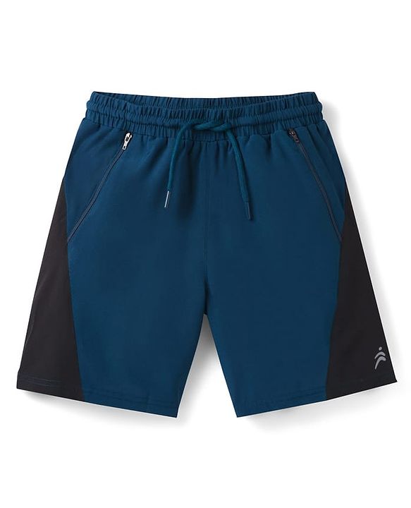 Pine Active Woven Ultra Light Cut N Sew Knee Length Shorts - Navy Blue