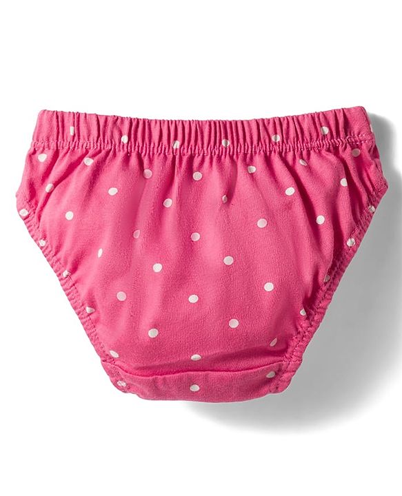 Babyhug 100% Cotton Knit Panties with Tropical Theme Print Pack of 3 - Multicolor