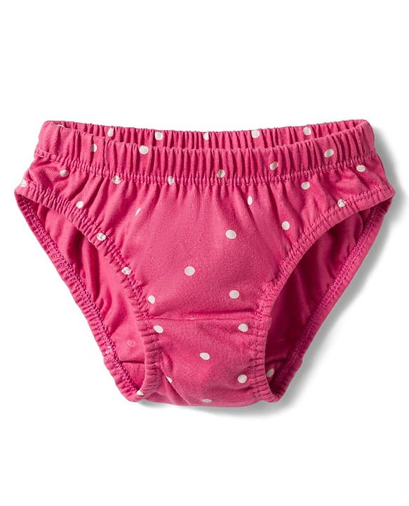 Babyhug 100% Cotton Knit Panties with Tropical Theme Print Pack of 3 - Multicolor