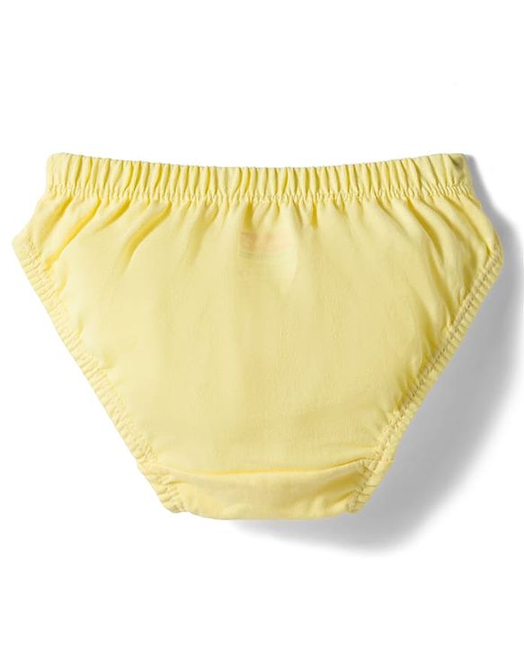 Babyhug 100% Cotton Knit Panties with Tropical Theme Print Pack of 3 - Multicolor