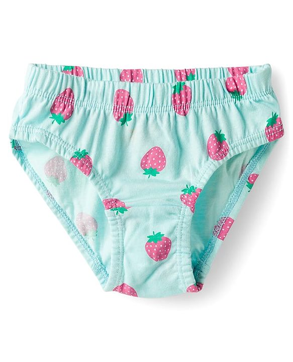 Babyhug 100% Cotton Knit Panties With Fruit Print Pack of 3 - Multicolor