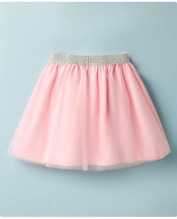 BABYHUG DISNEY Single Jersey Knit Half Sleeves Top & Skirt With Marie Graphic - Pink