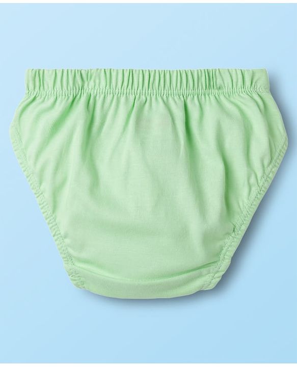 Babyhug 100% Cotton Knit Panties With Floral & Duck Print Pack of 3 - Multicolor