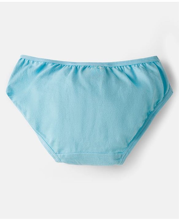 Babyhug 100% Cotton Knit Polka Dots & Floral Printed Panties Pack Of 3 - Multicolour