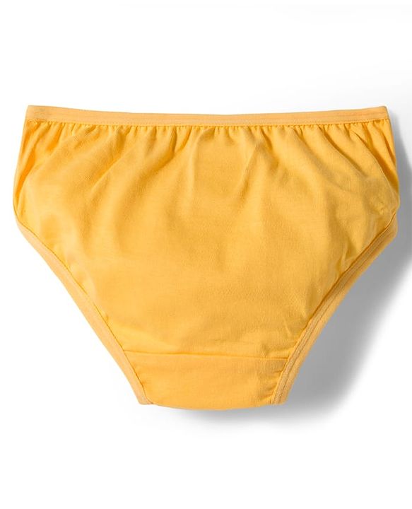 Babyhug 100% Cotton Knit Panties with Floral & Polka Dot Print Pack of 3 - Multicolor