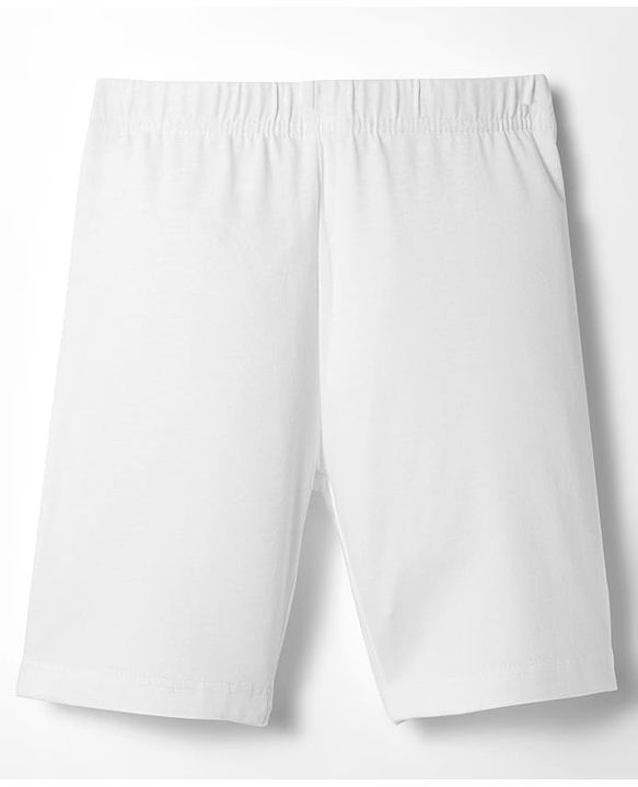 Babyhug Cotton Lycra Knit Solid Colour Cycling Shorts Pack Of 3 - Multicolour