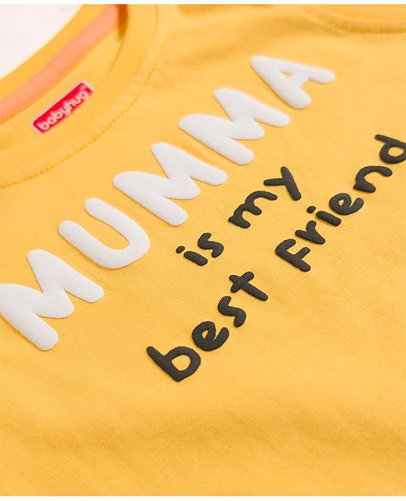 Babyhug Cotton Knit Sleeveless Tank T-Shirt With Text Print Pack of 3 - Multicolor