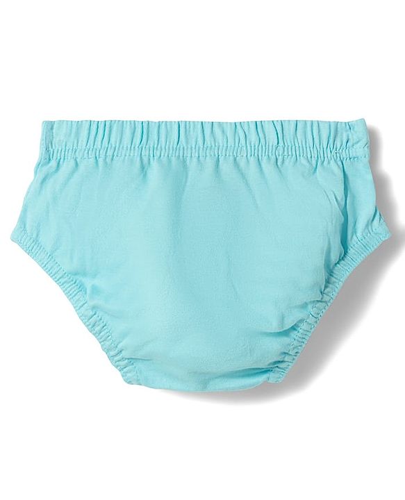 Babyhug 100% Cotton Knit Antibacterial Vehicle Printed Briefs Pack of 3 - Blue Navy & White
