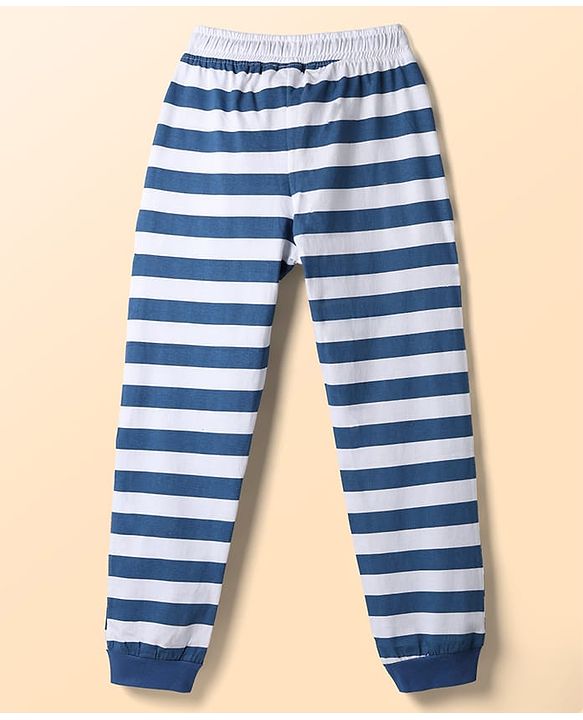 Pine Kids Disney Single Jersey Knit Half Sleeves Donald Duck Printed T-Shirt & Pyjama Night Suit - Multicolour