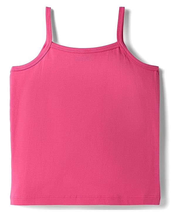 Pine Kids Disney 100% Cotton Knit Sleeveless Slips With Minnie & Friends Graphic - Multicolour