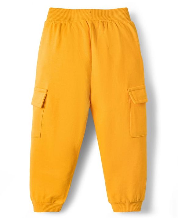 Babyhug Single Jersey Knit Full Sleeves Striped T-Shirt & Lounge Pant Set - Multicolor