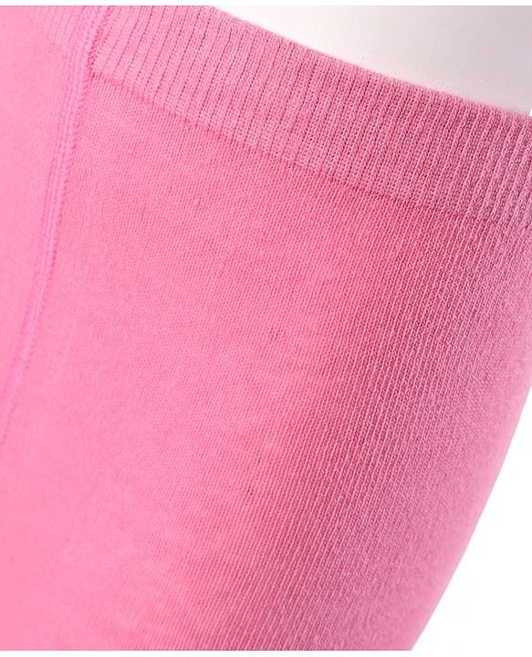 Cute Walk by Babyhug Disney Non Terry Cotton Knit Anti Bacterial Footed Tights With Minnie Mouse Design - Pink