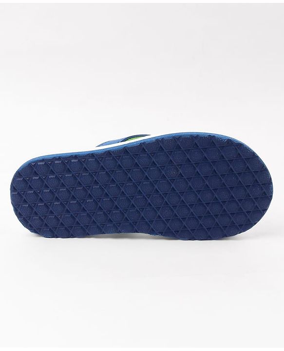 Cute Walk by Babyhug Elephant Printed Slip On Flip Flops -Blue