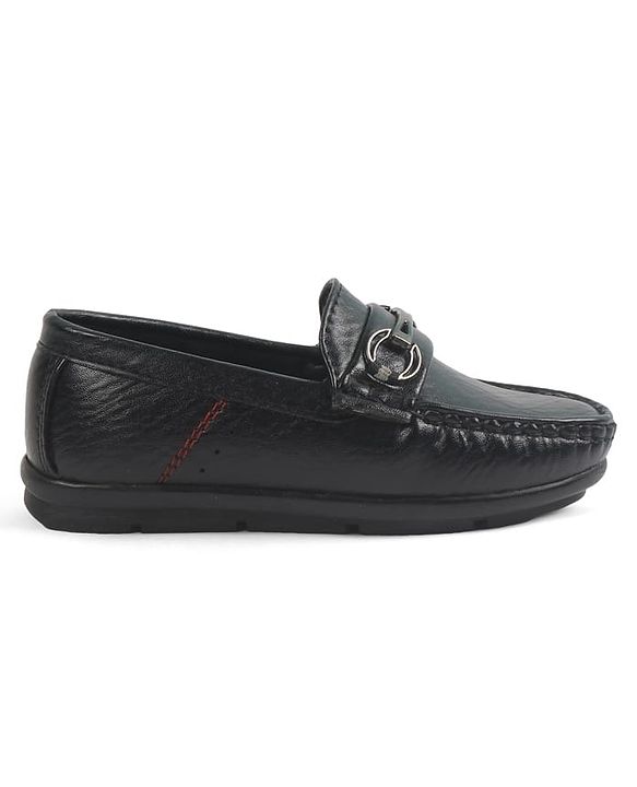 Pine Kids Slip On Loafers - Black