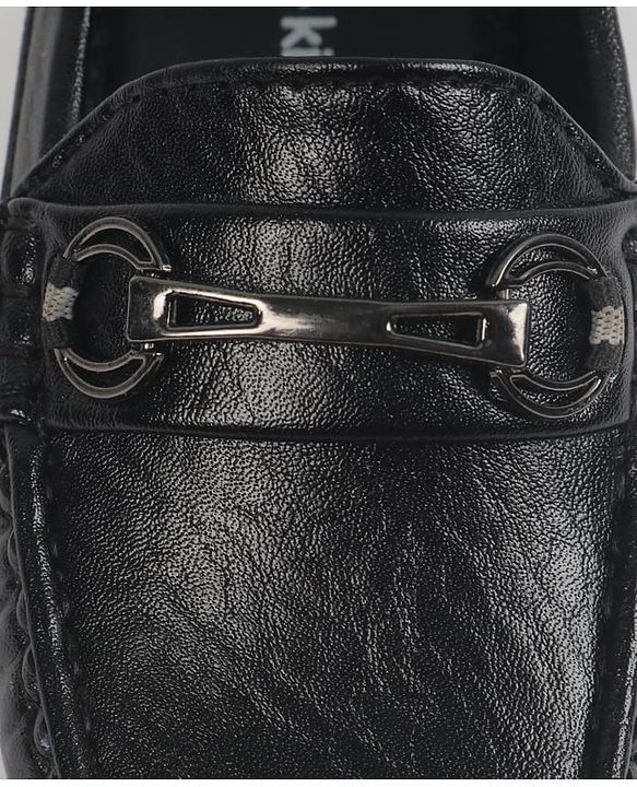 Pine Kids Slip On Loafers - Black