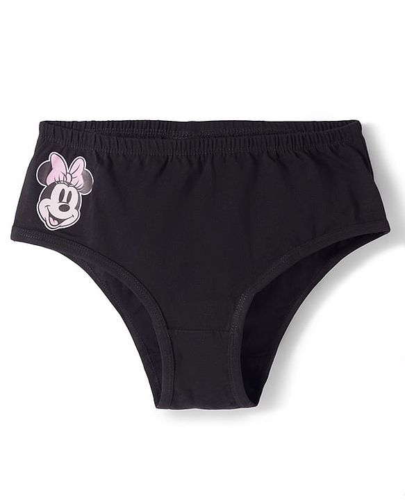 Pine Kids Disney Lycra Knit Panties With Minnie Mouse Graphics Pack of 3 - Multicolor