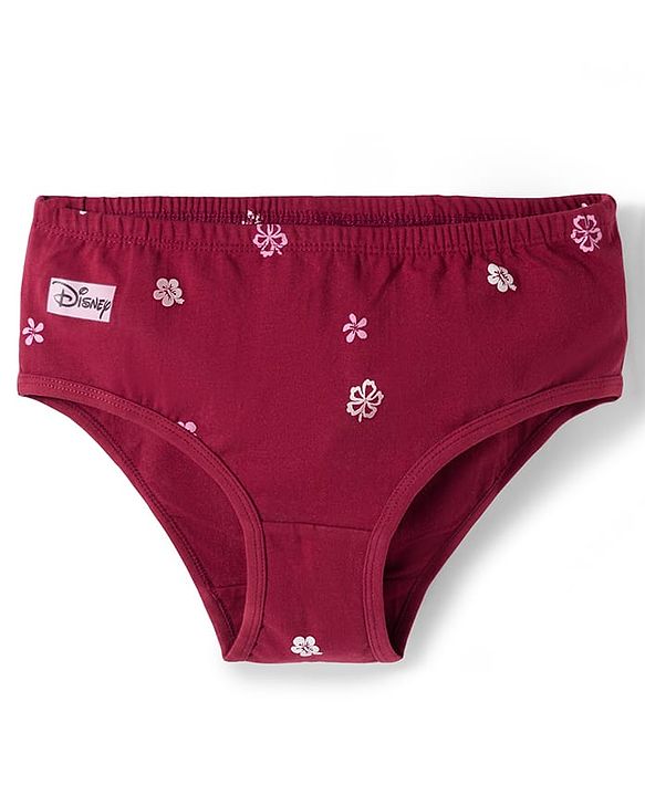 Pine Kids Disney Lycra Knit Panties With Minnie Mouse Graphics Pack of 3 - Multicolor