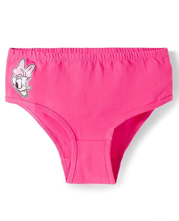 Pine Kids Disney Lycra Knit Panties With Minnie Mouse Graphics Pack of 3 - Multicolor