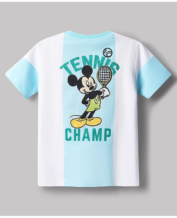 Babyhug Disney Single Jersey Knit T-Shirt Half Sleeves Round Neck Graphic Multi Color 3-6 Months