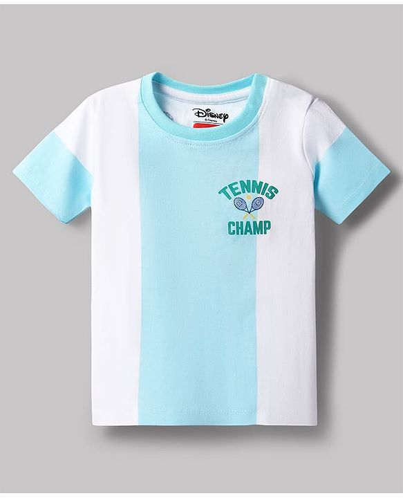 Babyhug Disney Single Jersey Knit T-Shirt Half Sleeves Round Neck Graphic Multi Color 3-6 Months