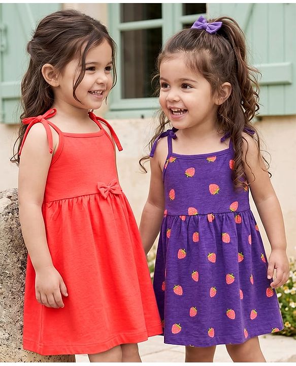Babyhug Single Jersey Knit Multi-pack/ Value Packs with Bow Detail Multi Color New Born
