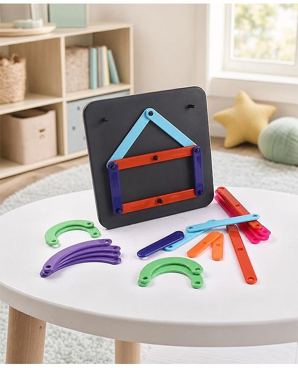 Babyhug Alpha Numeric Puzzle for Kids| Montessori Inspired Alphabet & Number Educational Toy| Enhances Cognitive Skills| Fine Motor Skills & Hand-Eye Coordination|Preschool Learning Toy| BIS Certified