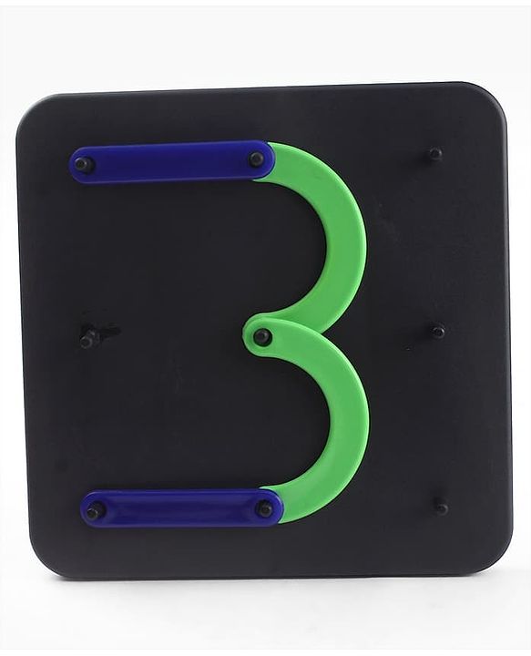 Babyhug Alpha Numeric Puzzle for Kids| Montessori Inspired Alphabet & Number Educational Toy| Enhances Cognitive Skills| Fine Motor Skills & Hand-Eye Coordination|Preschool Learning Toy| BIS Certified
