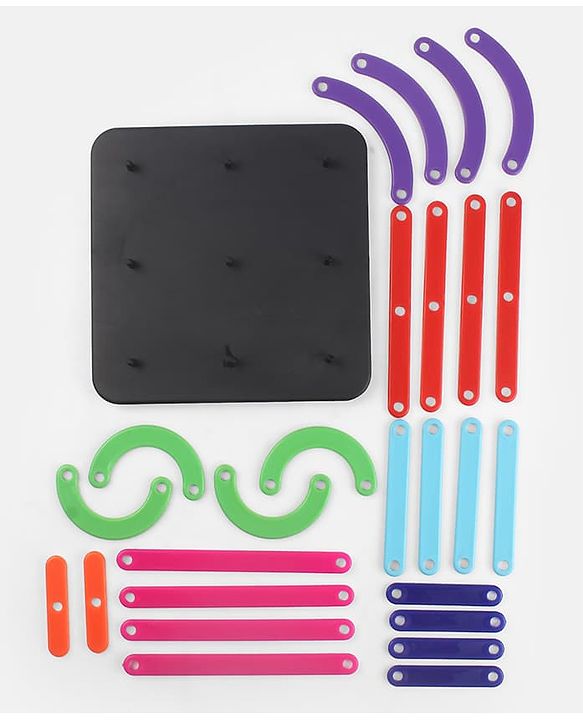 Babyhug Alpha Numeric Puzzle for Kids| Montessori Inspired Alphabet & Number Educational Toy| Enhances Cognitive Skills| Fine Motor Skills & Hand-Eye Coordination|Preschool Learning Toy| BIS Certified