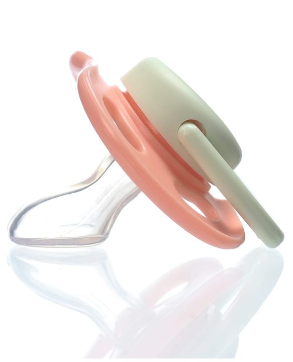 Babyhug Whale & Sea Horse Print Orthodontic Pacifier Pack of 2| 0+ Months| Protective Hygienic Cap| Breathable Airflow Vents| Orthodontic Silicone Teat| Food-Grade Silicone| BPA Free | Baby Safe