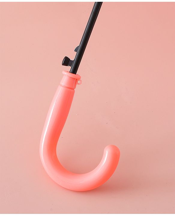 Babyhug Free Size Umbrella with Animal Print - Pink